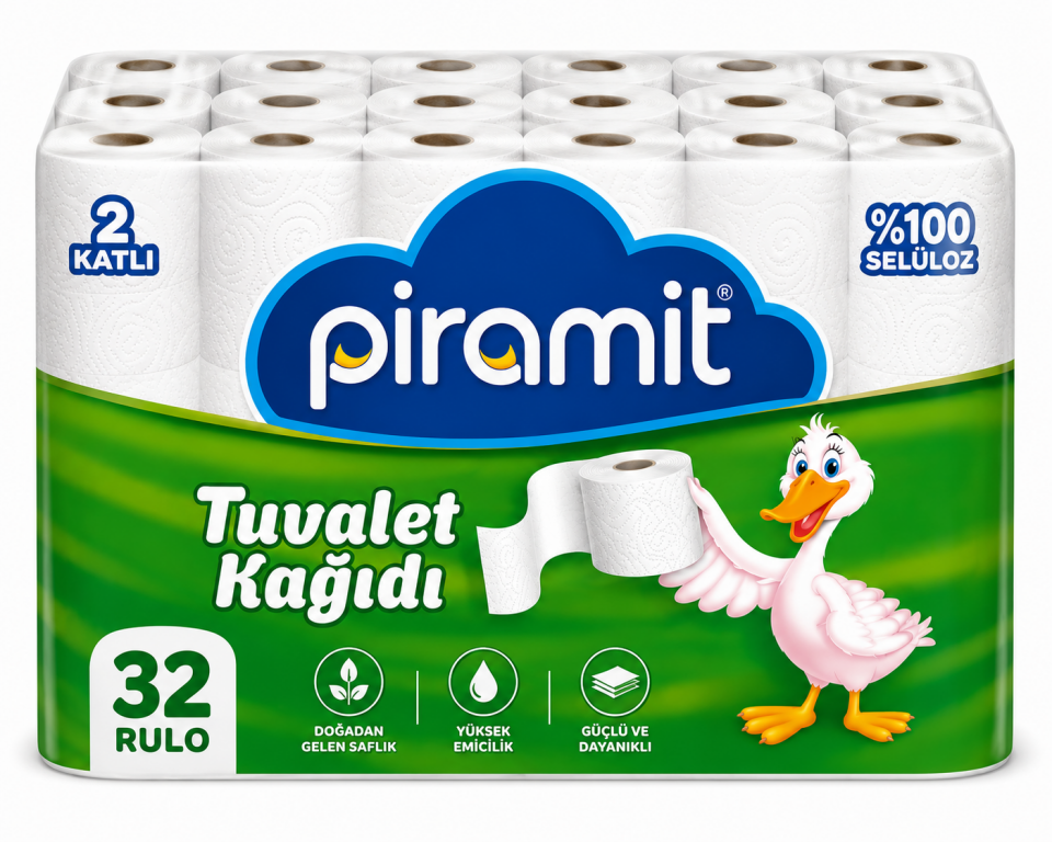 PİRAMİT 32'Lİ TUVALET KAĞIDI